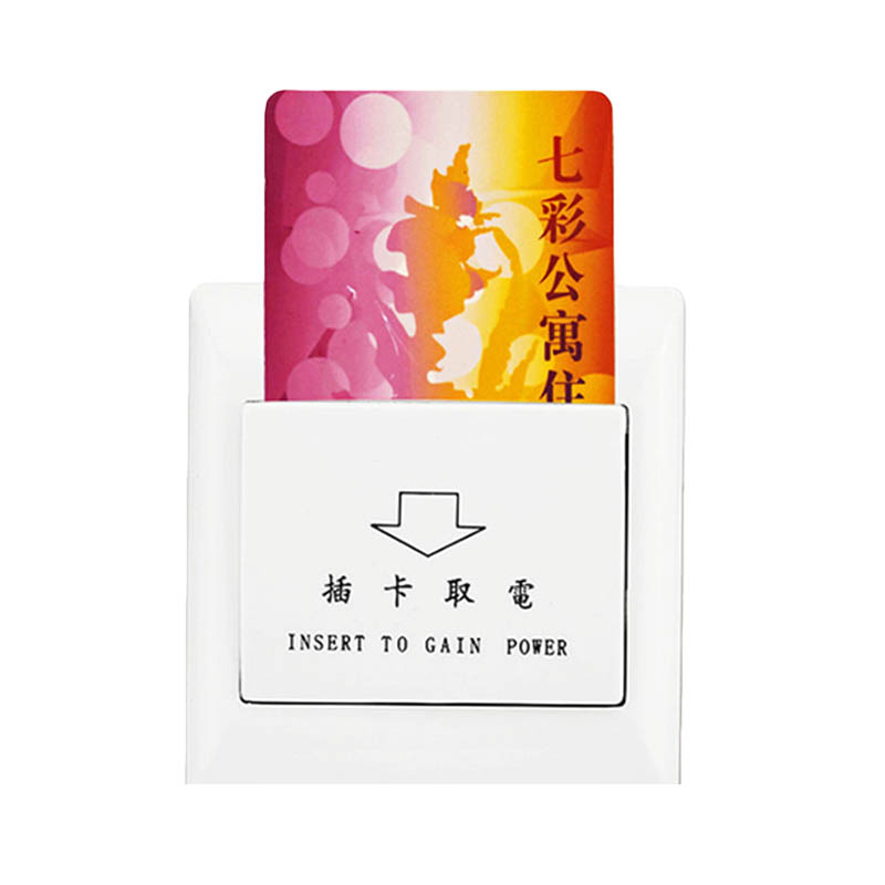 Color Printed Smart Chip Card