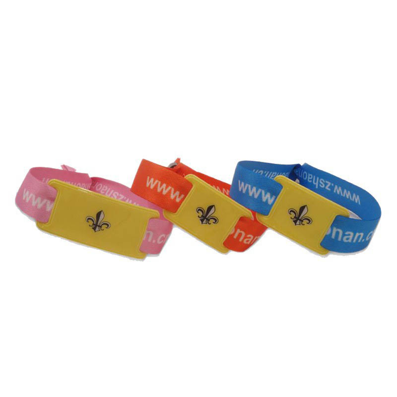 Party Ticket Management Woven Label NFC Wristband Card